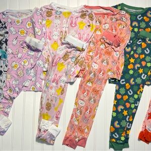 Little Sleepies Colorful Pajama Sets